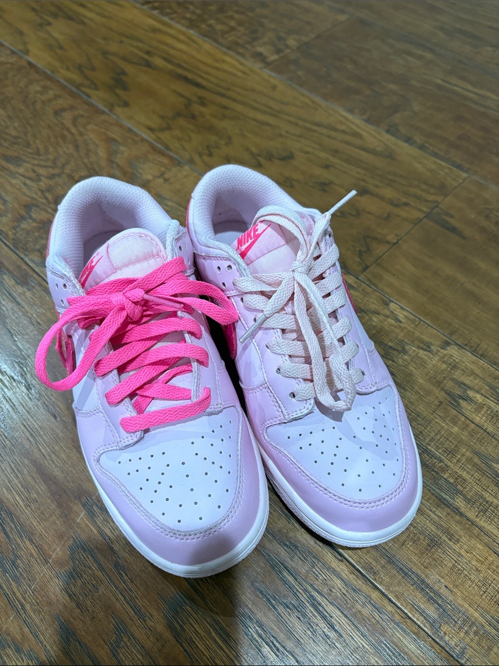 Nike dunks pink